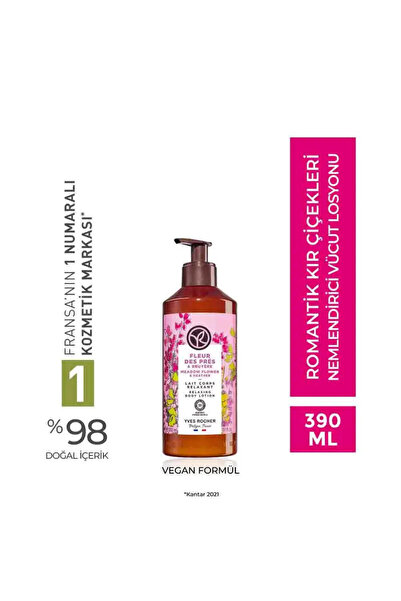 Yves Rocher Nemlendirici Vücut Losyonu - Romantik Kır Çiçekleri - 390ml