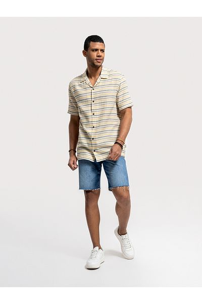 Loft Ανδρικό πουκάμισο Relaxed Fit - Μανίκια