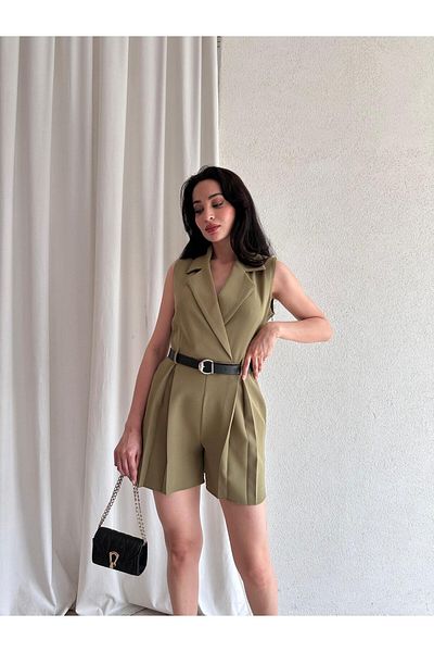 Mooi Butik Ancho Jumpsuit 5470 - Khaki