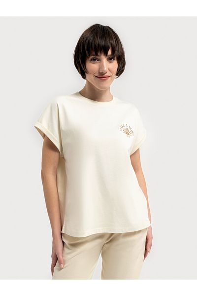 Loft Women's Regular Fit T-Shirt - Sleeves