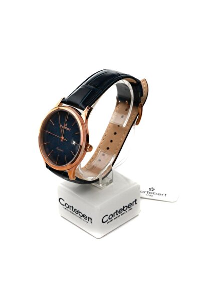 cortebert Kristal Cam Laci Kadran Erkek Kol Saati