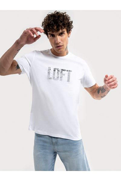 Loft Λευκό ανδρικό μπλουζάκι - Lf 2035332