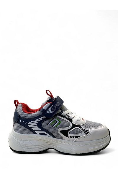 Cool Tenis confortabil Dian Ortopedic pentru băiat bleumarin/alb/gri