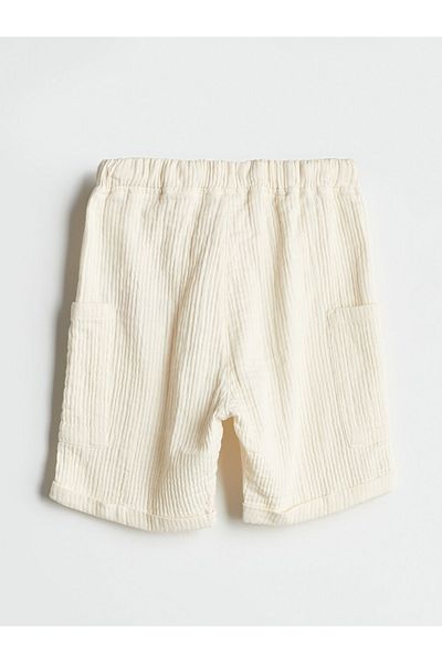 LC Waikiki Lcw Kids Basic Muslin Boy's Shorts with Elastic Waist