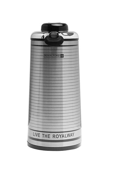 ROYALFORD ترمس RF5753 سعة 1.3 لتر معزول حراريًا للحفاظ على السخونة/البرودة لس...