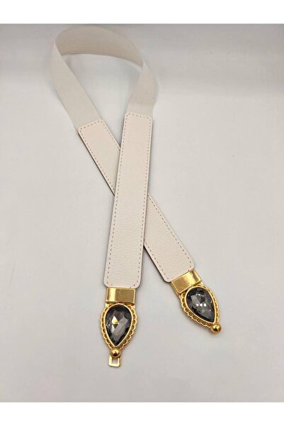 Descoin Curea de damă cu cataramă aurie cu pietre, curea de rochie, curea de ...