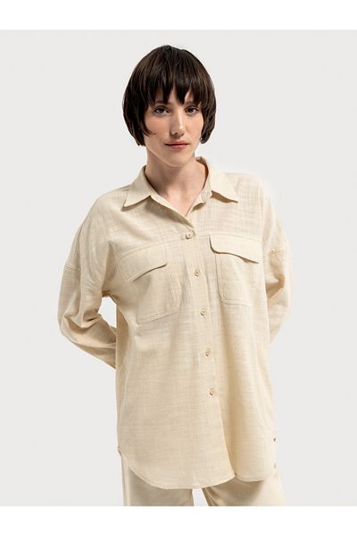 Loft Loose Fit Women's Shirt U.sleeve