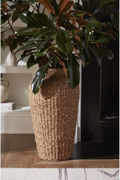 Bahçem Διακοσμητικό Ψάθινο Βάζο Bohemian Seagrass