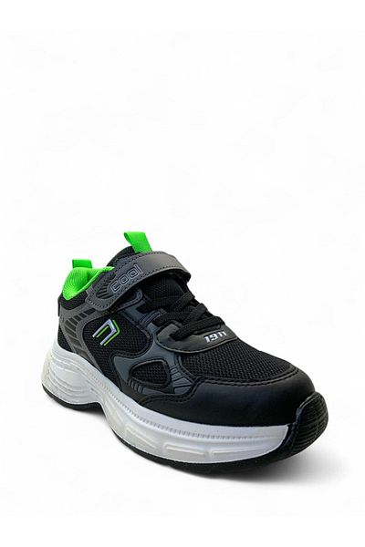 Cool Tenis confortabil Dian Ortopedic pentru băiat negru/verde