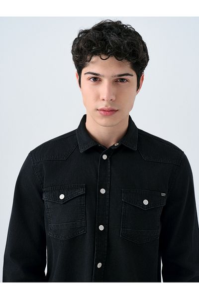 Loft Slim Fit Ανδρικό πουκάμισο U.sleeve