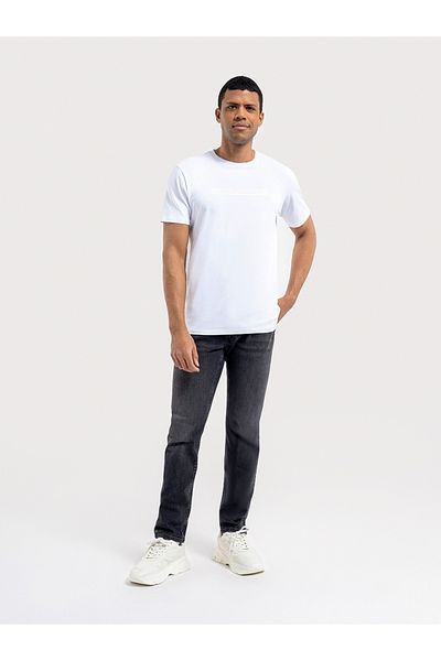 Loft Men's White T-Shirt - Lf2035838