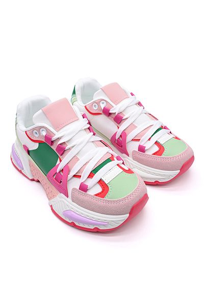Tmall Pantofi sport pentru femei, material textil, D1393, multicolor