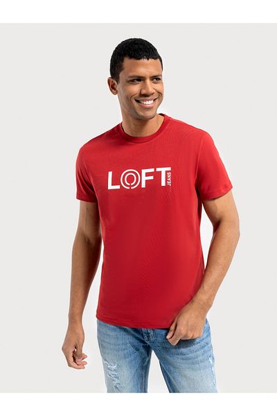 Loft Tricou pentru bărbați, de formă regulată