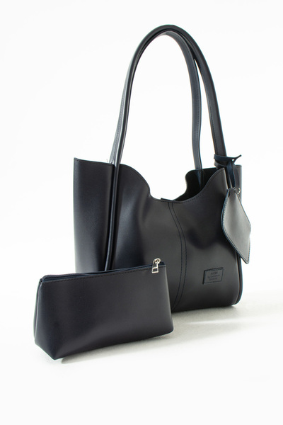 NBİBAGS Жіноча сумка на руку та плече U25 E38 W15 см на липучці зі штучної шкіри Сумка для макіяжу