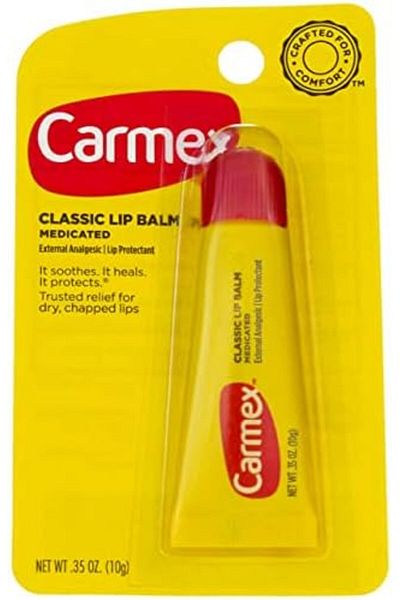 Carmex Classic Lip Balm External Analgesic - 10 ml, Single Pack
