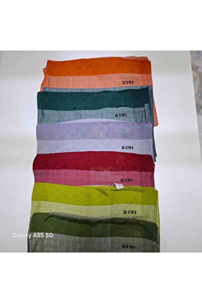 Aker MONOGRAM JAKAR ŞAL ZÜMRÜT YEŞİLİ