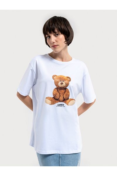 Loft Tricou de damă cu mânecă obișnuită