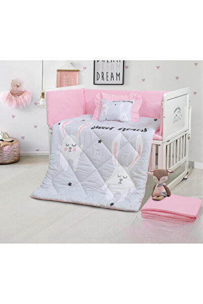 HOURS طقم لحاف سرير أطفال من هورس مكون من 5 قطع حواجز