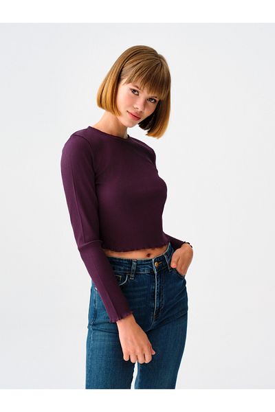 Loft Fitted Women's Blouse U.Sleeve