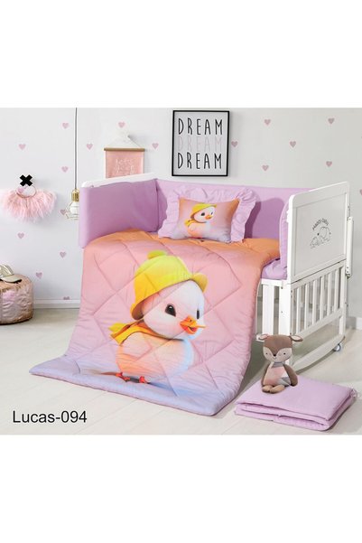 HOURS لحاف هورس حواجز5قطع أطفال Lucas-094