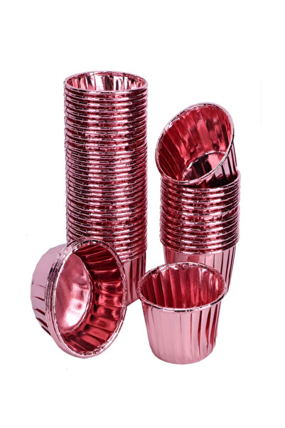 bizimevde Muffin Cake Mold 25 Pieces Cupcake Paper