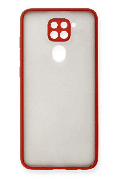 NewFace Xiaomi Redmi Note 9 Case Montreal Silicone Cover - Red 1490445709