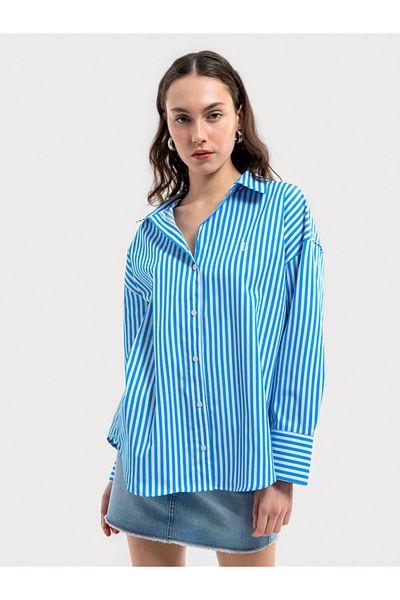 Loft Cămașă de damă Relax Fit U.sleeve