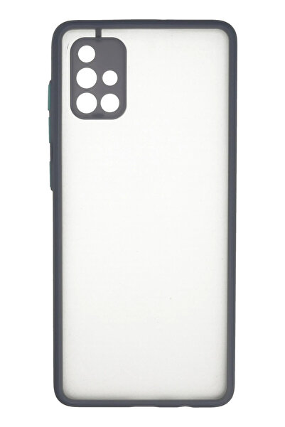 NewFace غطاء حماية سامسونج جالاكسي A71 من السيليكون مونتريال - رمادي 1494943709
