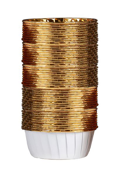 bizimevde Muffin Cake Mold 25 Pieces Cupcake Paper