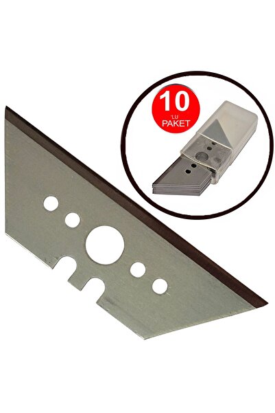 HTM Yapı KALİTE Trapez Maket Bıçağı Yedeği Halı Kesme Maket Yedeği Üçgen Bakl...