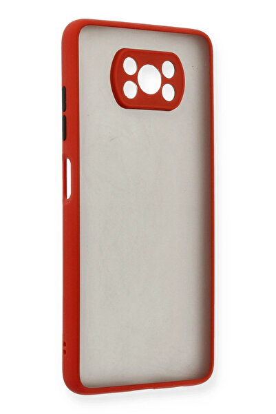 NewFace كفر شاومي بوكوفون X3 غطاء سيليكون مونتريال - أحمر 1493144709