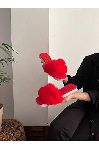 Behtah Kundura Luxury Women's Slippers - Furry, Silent Sole, Guest Bundle Dowry House Slippers