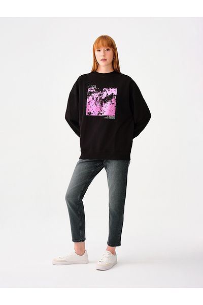Loft Oversize Fit Women's Sweatshirt