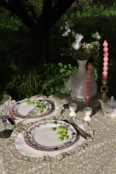vintagetasarım αμερικάνικο σερβίτσιο οβάλ 2 τεμαχίων
