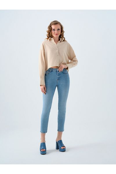 Loft Loose Long Crop Γυναικείο πουκάμισο με μανίκια