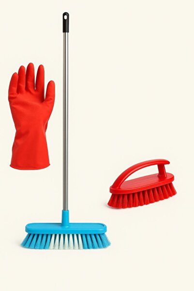 Metler طقم غسيل وتنظيف السجاد مكون من 3 قطع + فرشاة غسيل السجاد بمقبض + فرشاة...