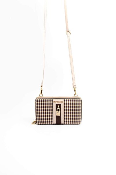 Silver Polo Silver & Polo Brown Yellow - Beige Sp1138 Women's Wallet & Card Holder