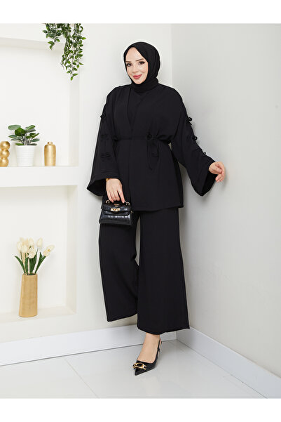 SG SARİALGİYİM New Season High Quality Special Design Casual Turtle Bottom Top Triple Suit