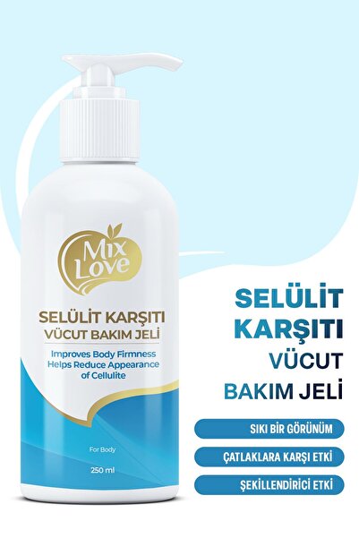 mixlove Sıkılaştırıcı, Selülit Ve Çatlak Giderici Vücut Şekillendirici jel 250ml