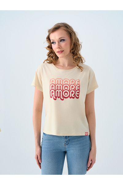 Loft Women's Regular Fit T-Shirt - Sleeves