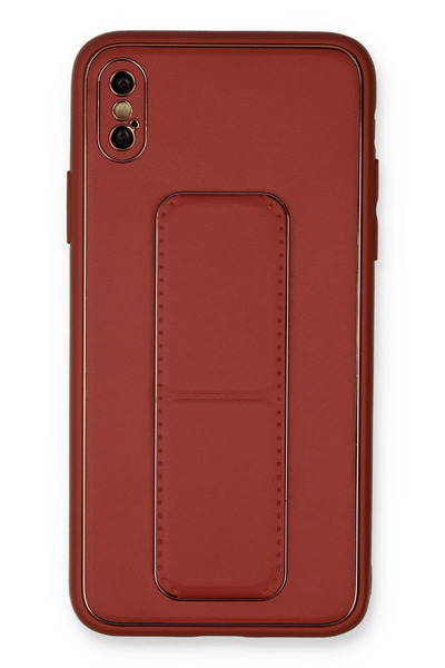 NewFace حافظة آيفون XS ماكس من جلد كوكو - فوشيا 1492915709