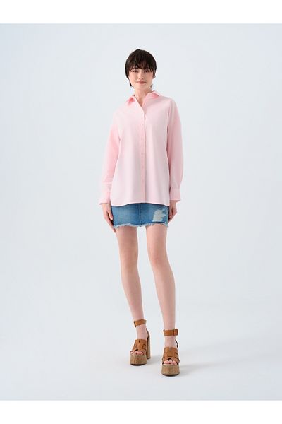 Loft Cămașă oversize pentru femei U.Sle