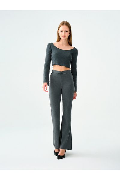 Loft U. Sleeve Crop Women's Blouse