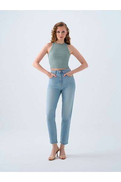 Loft Mom Slim Fit Women's Trousers