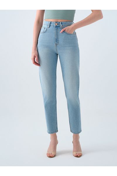 Loft Mom Slim Fit Women's Trousers