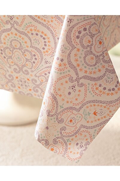 Madame Coco M.C Ancre Pvc Masa Örtüsü - Mor - 100x140 Cm