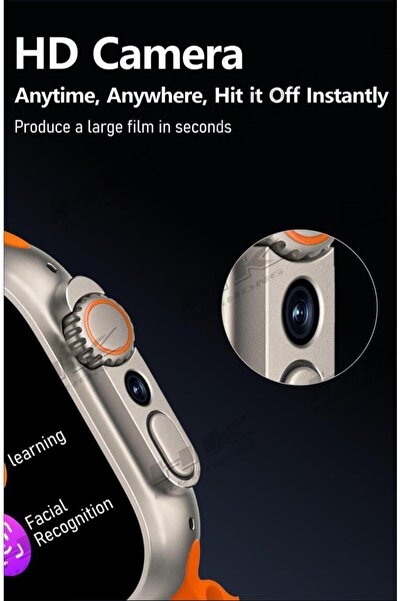 howear 4G-5G Lite Sim Kartlı Kameralı TAKİP BTK Kayıtlı Çocuk Yetişkin Amoled Ekran Akıllı Kol Saati