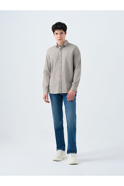 Loft Regular Fit Men's Shirt U.Sleeve