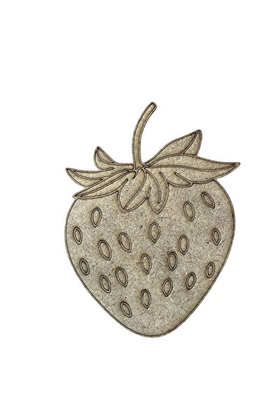 OES HOME قطعة واحدة من لعبة الرسم الخشبية على شكل فراولة، لعبة خشبية، هدية لل...