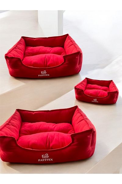 PATİTEX Cat-Dog Bed - Washable Bed a Quality -Gabardine Fabric -Quality Dog Beds